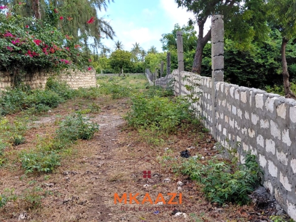 Prime 2.5-acre fully walled development land for sale near Turtle Bay in Watamu along Villa Mapenzi Road.