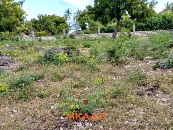 Prime 2.5-acre fully walled development land for sale near Turtle Bay in Watamu along Villa Mapenzi Road.