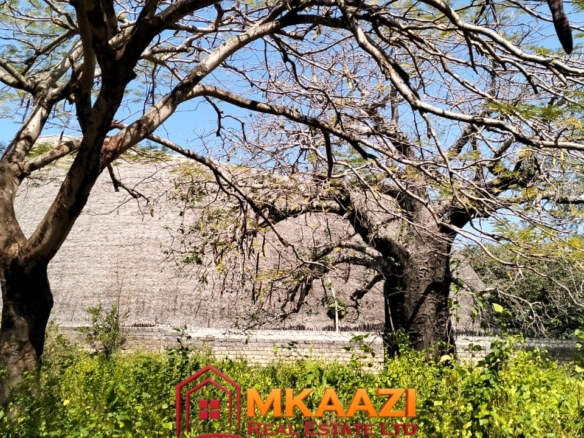 Developed neighbourhood surrounding 3-acre property off Casuarina Road Malindi