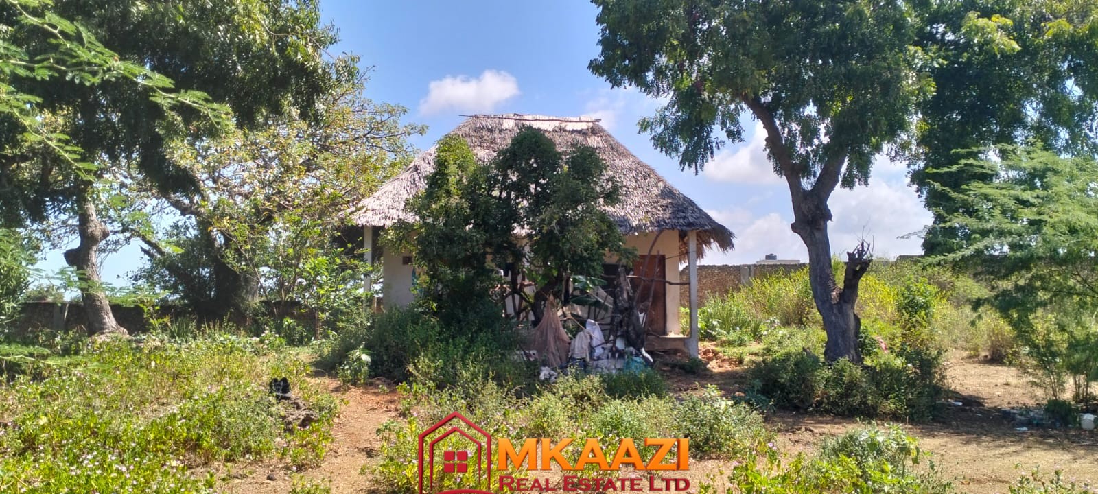 3 Acres for sale on Casuarina road 8 One-bedroom caretaker house on 3-acre property for sale in Malindi