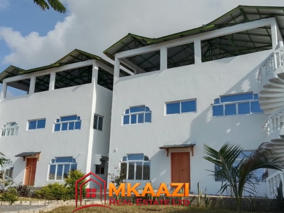 Two apartment blocks with six fully furnished 3-bedroom apartments for sale in Watamu