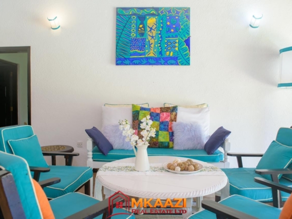 Fully furnished 2-bedroom bungalow for short stay in Silversands, Malindi
