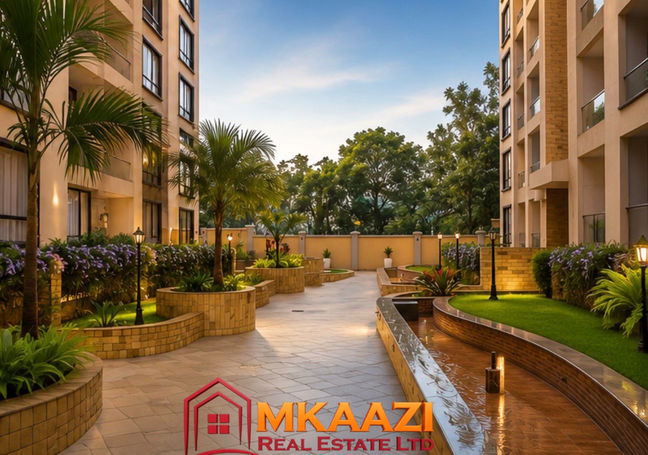Enclave Apert 6 Modern exterior of Enclave Apartments on Kitale Lane, Kilimani Nairobi
