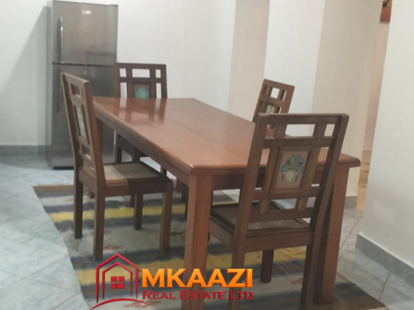 Fully equipped kitchen in an apartment for rent in Casuarina Malindi
