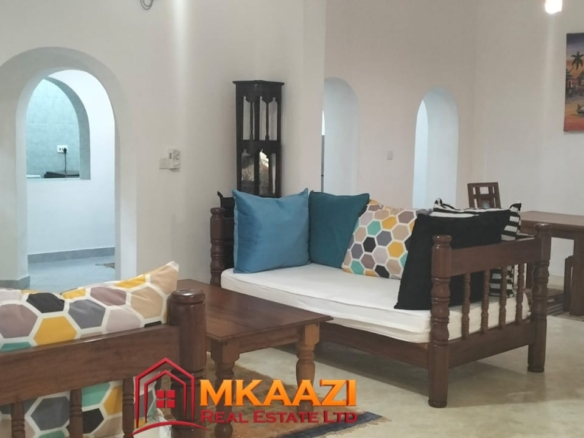 Exclusively furnished living room in an apartment in Malindi Kenya