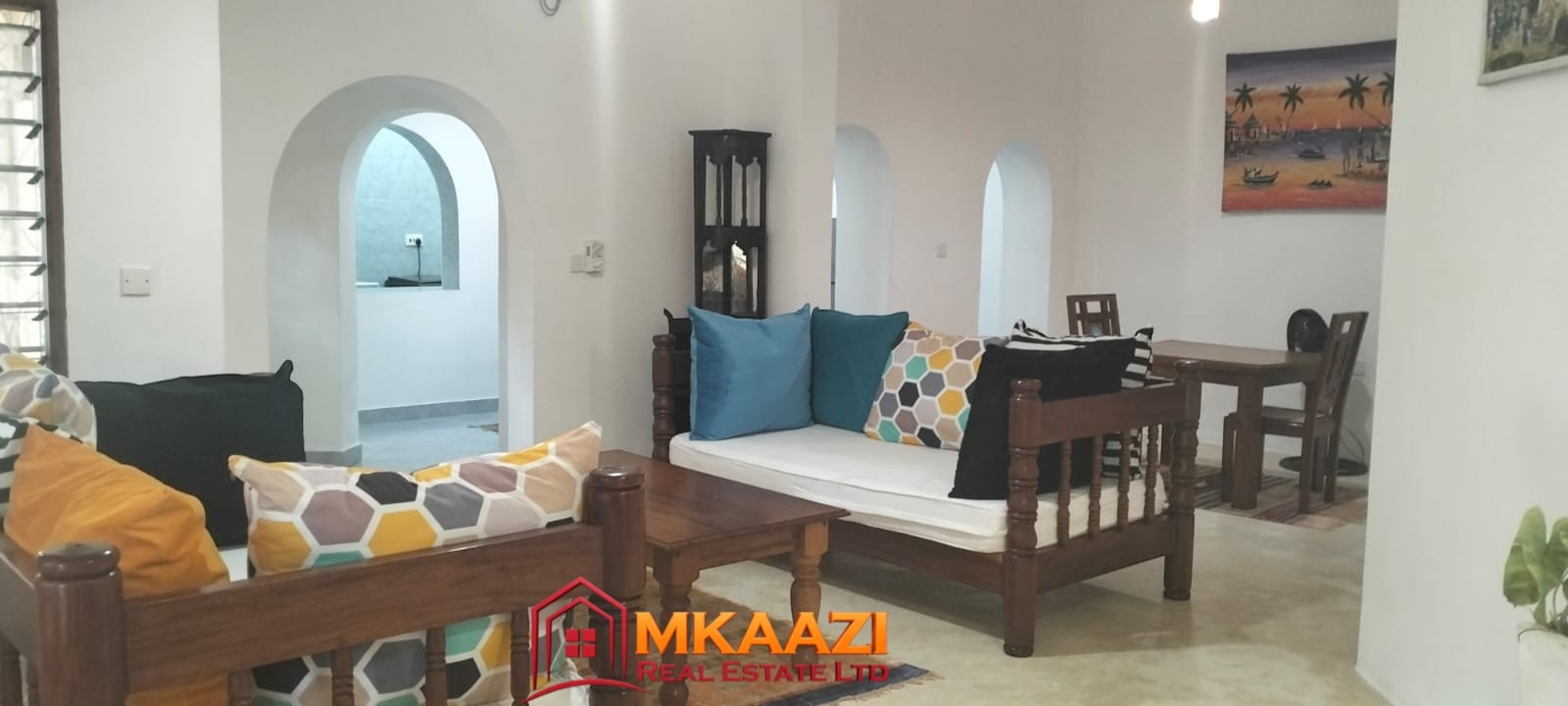 MangoPlz 1 (5) Exclusively furnished living room in an apartment in Malindi Kenya