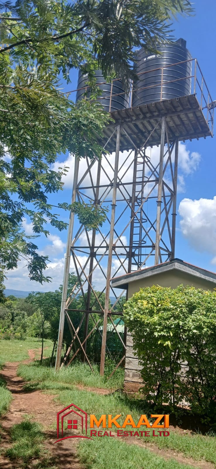mweawango institute of technology water tanks Hospitality & Eco-Tourism Investment Property on 5.4 Acres in Embu