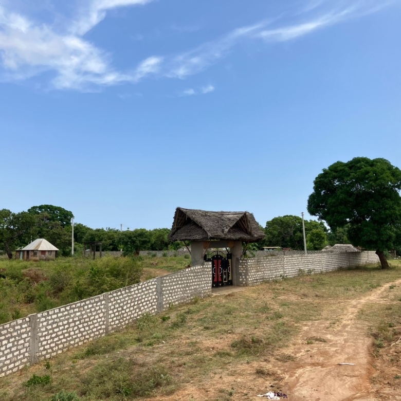 25-acre riverfront property for sale in Malindi with gated and walled compound