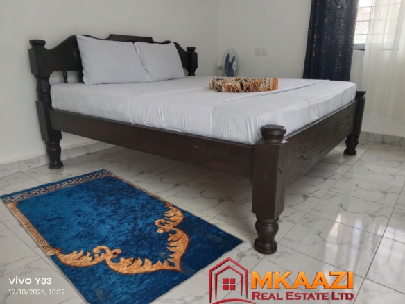 Fully furnished 2-bedroom apartment for short-stay rental in Mtangani, Malindi – KSh 7,500 per night