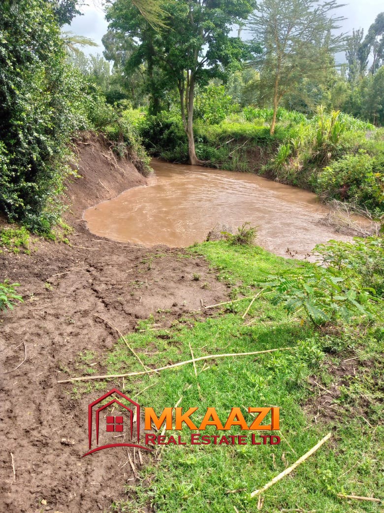 86 Acres (1) Laikipia Central developed land with permanent river frontage for sale