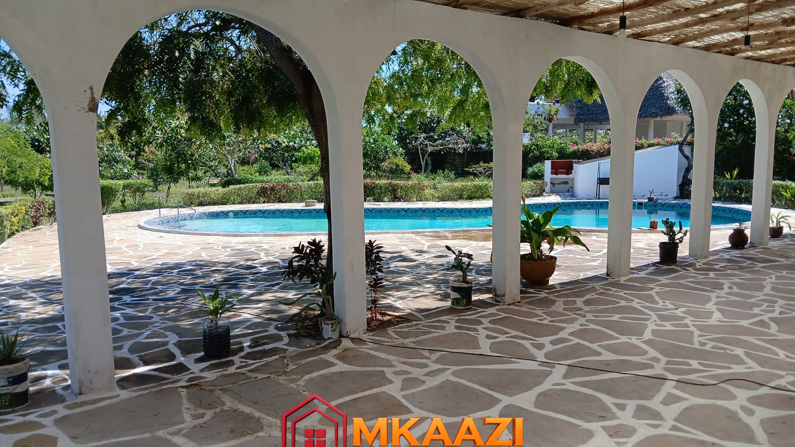 Baraka Villa Watamu (43) Watamu furnished rental house with garden and outdoor family relaxation area