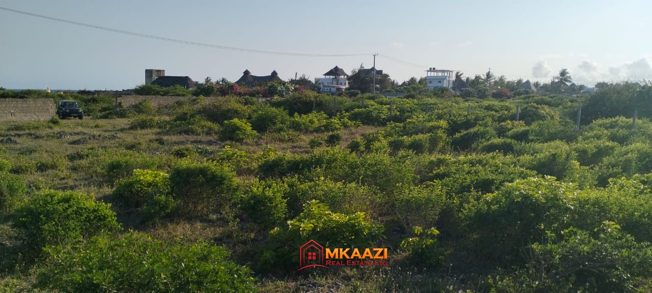 Prime 0.40-Hectare Coral Plot for Sale in Watamu Near Mawe Zuri – Third Row from the Beach