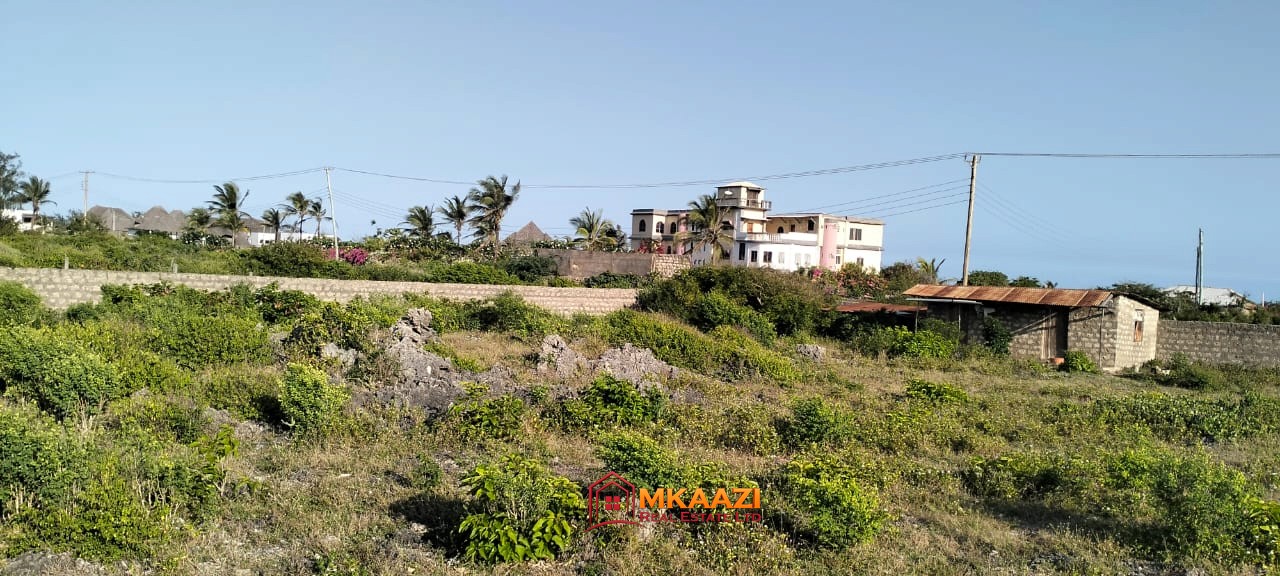 Prime 0.40-Hectare Coral Plot for Sale in Watamu Near Mawe Zuri – Third Row from the Beach