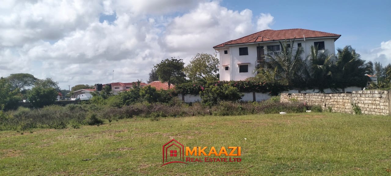 Near SilverSand Plot (2) Residential plot for sale near Silversands Beach, Malindi with boundary wall, freehold titles, power and water on site