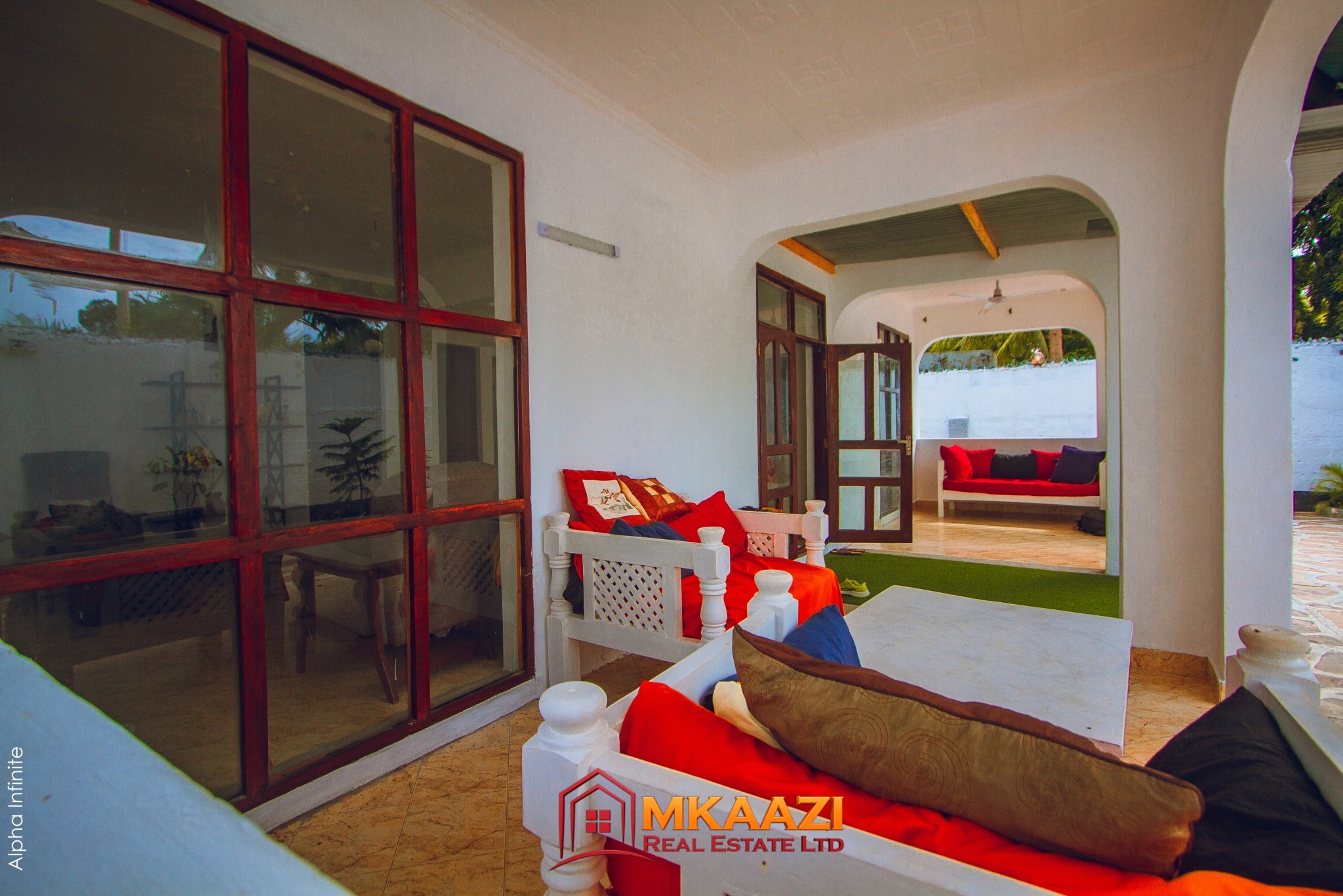 PRIM8778 Three-bedroom furnished house with piped water in Malindi town