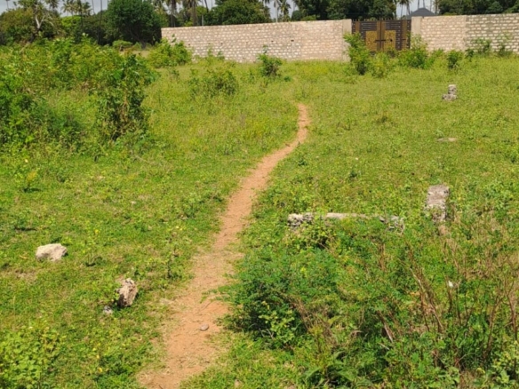 726 sqm plot for sale next to the village entrance in Mavueni, Takaungu, Kilifi County