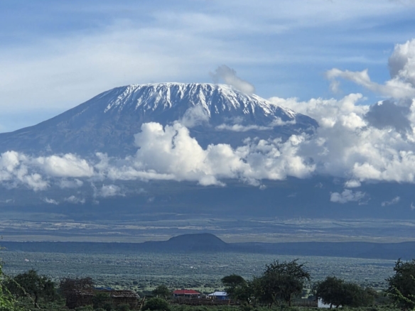 Freehold land for sale in Kimana with scenic Mount Kilimanjaro views