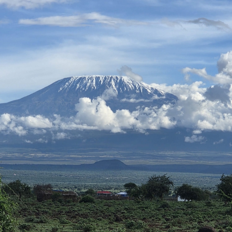 Freehold land for sale in Kimana with scenic Mount Kilimanjaro views