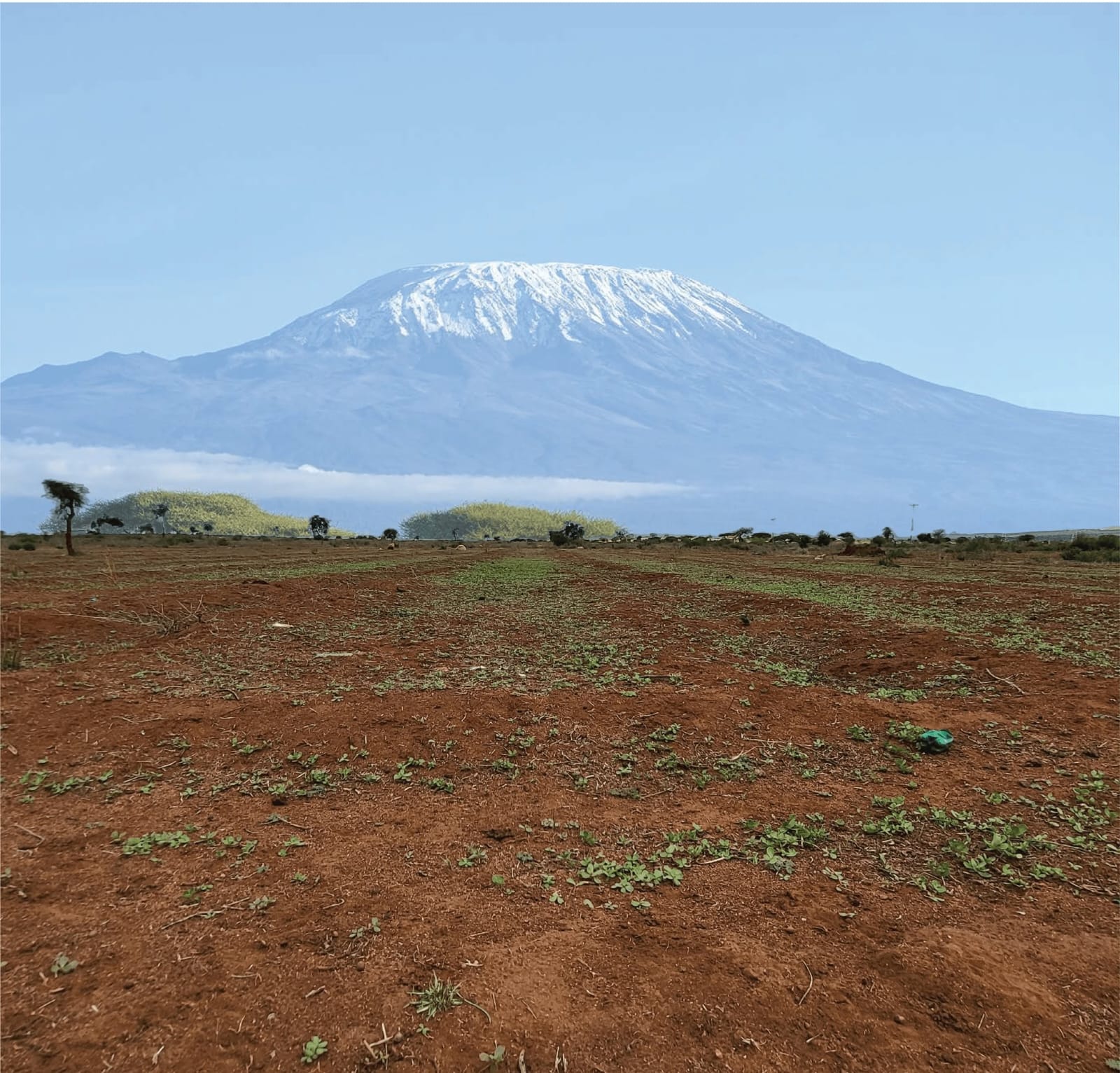 Freehold land for sale in Kimana with scenic Mount Kilimanjaro views