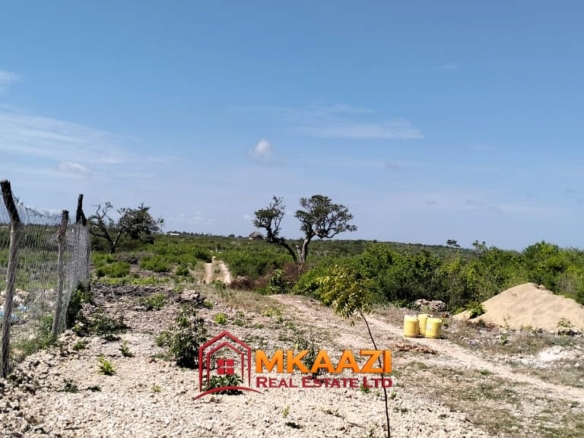 One-acre plot approximately 300 metres from the tarmac road in Watamu