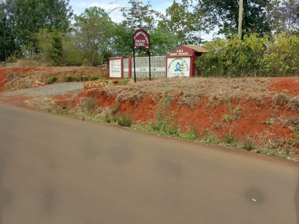 4.5-acre property bordering St Mary Girls School in Gachoka